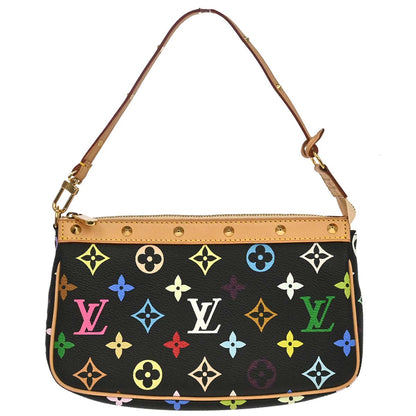 Louis Vuitton Black Multicolor Pochette Accessoires M92648