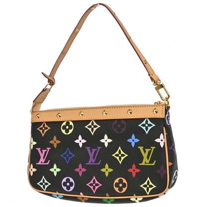 Louis Vuitton Black Multicolor Pochette Accessoires M92648