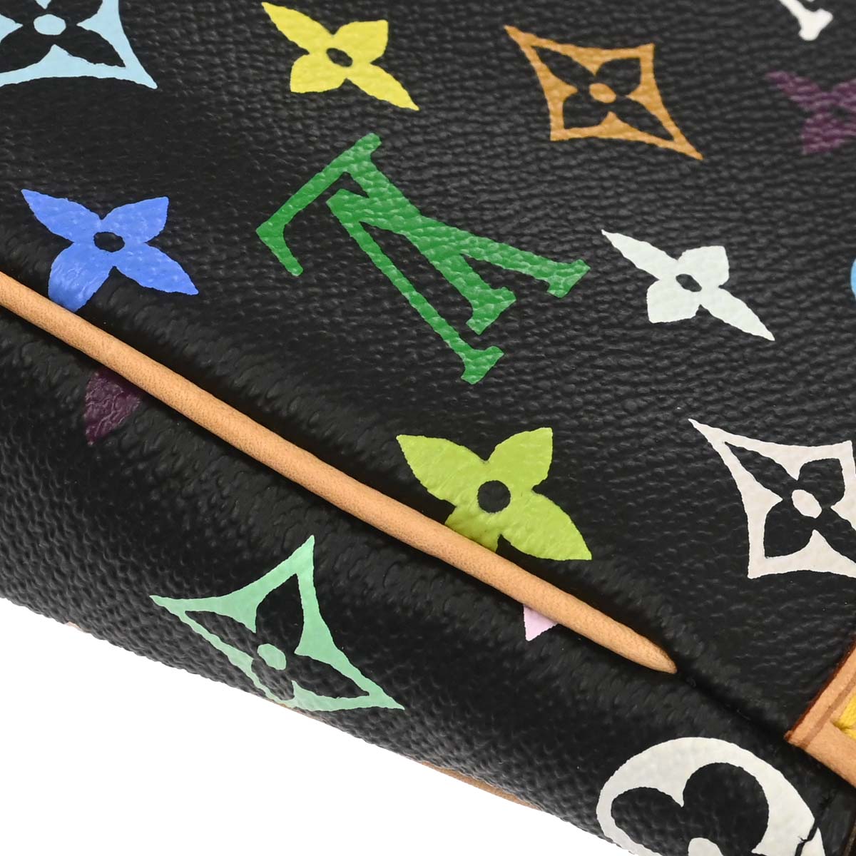 Louis Vuitton Black Multicolor Pochette Accessoires M92648