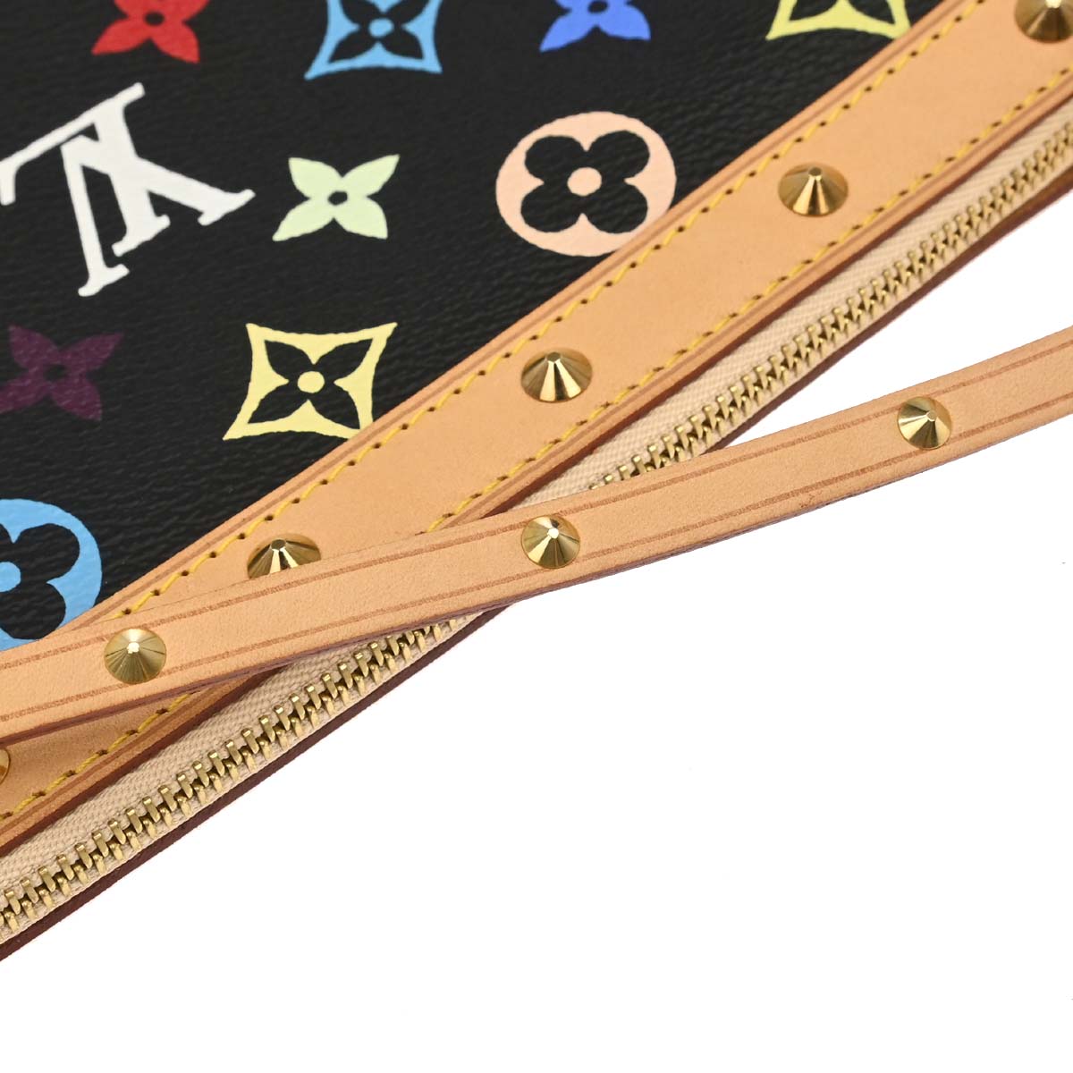 Louis Vuitton Black Multicolor Pochette Accessoires M92648