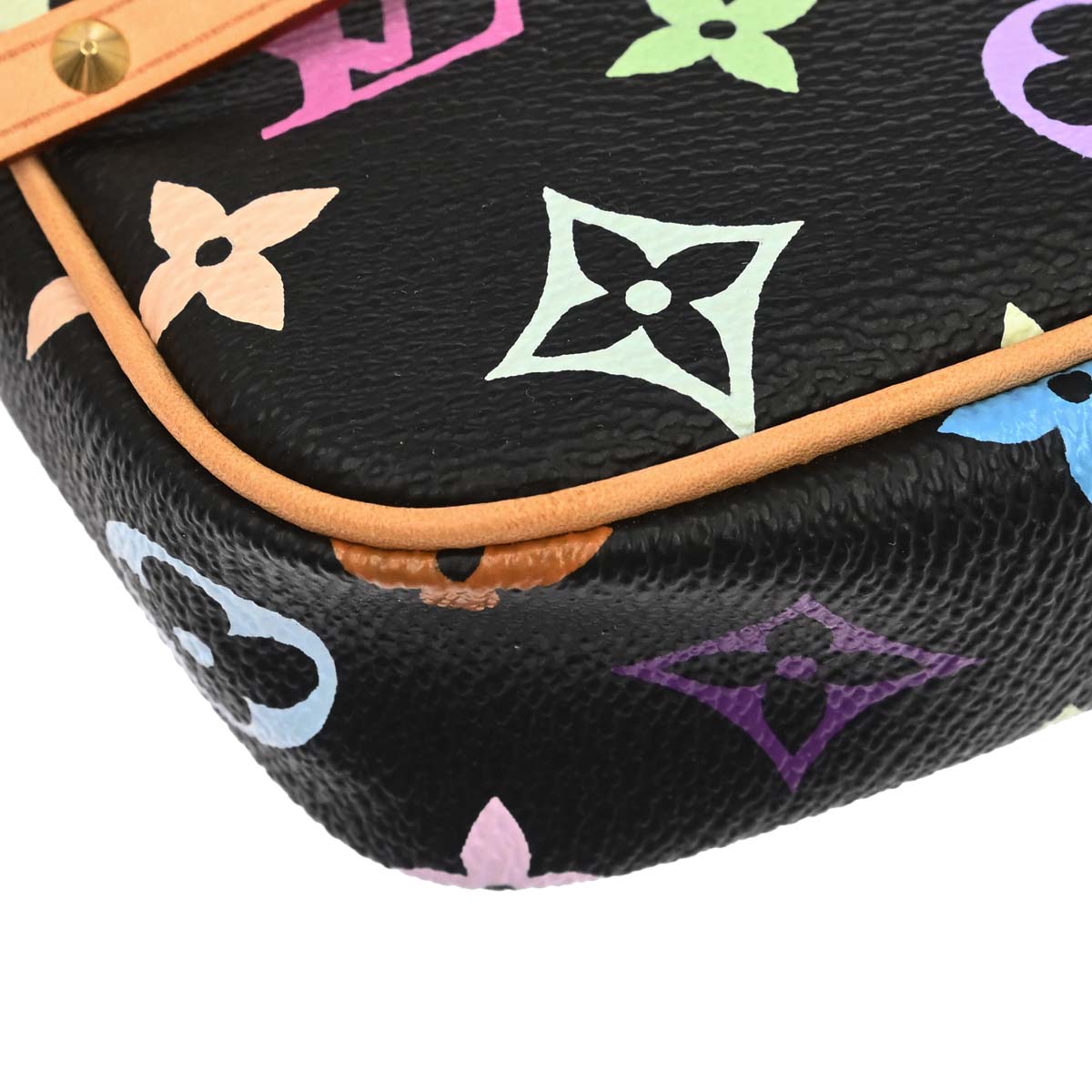 Louis Vuitton Black Multicolor Pochette Accessoires M92648