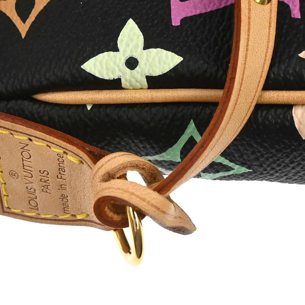 Louis Vuitton Black Multicolor Pochette Accessoires M92648