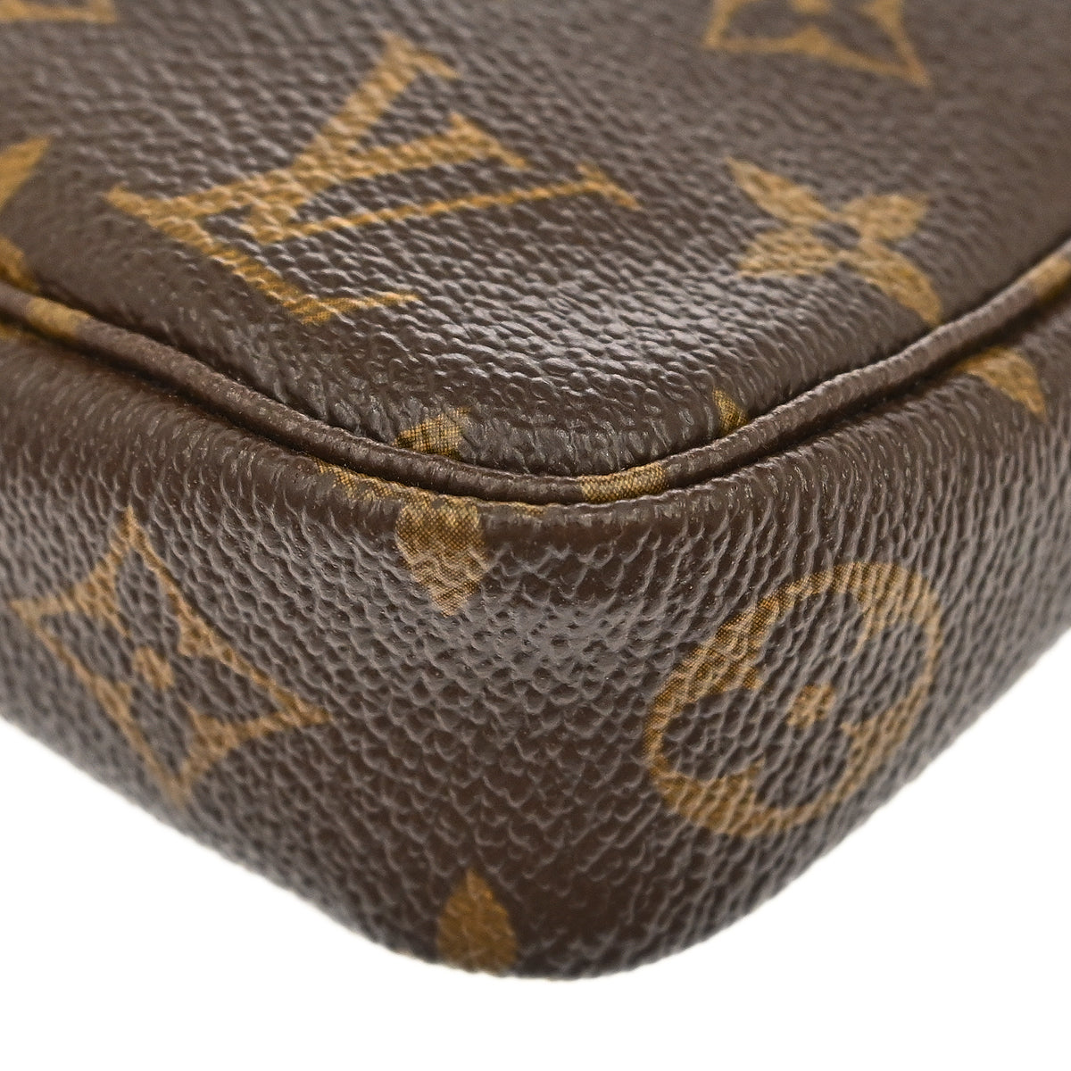 Louis Vuitton 2004 Monogram Panda Pochette Accessoires Handbag M51981