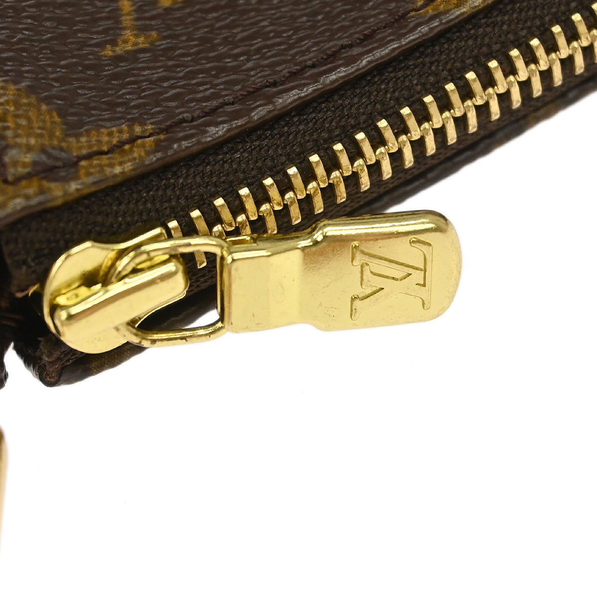 Louis Vuitton 2004 Monogram Panda Pochette Accessoires Handbag M51981