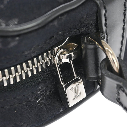 Louis Vuitton * Black Satin Pochette Conte De Fees Handbag M92275