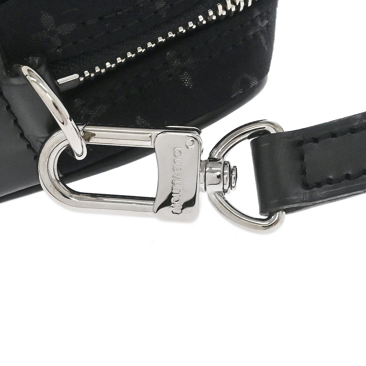 Louis Vuitton * Black Satin Pochette Conte De Fees Handbag M92275