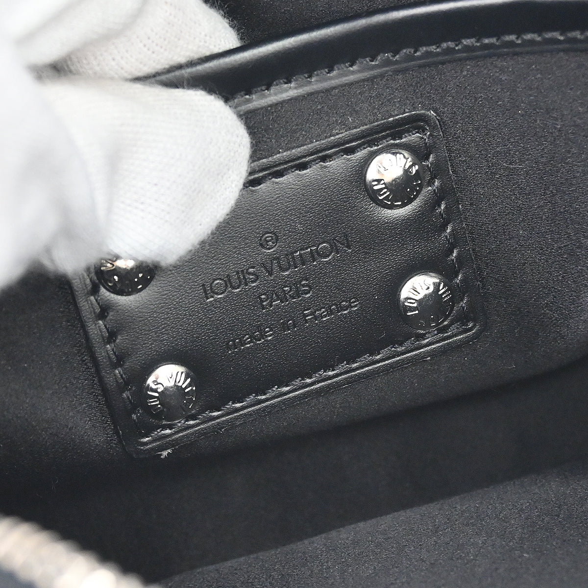 Louis Vuitton * Black Satin Pochette Conte De Fees Handbag M92275