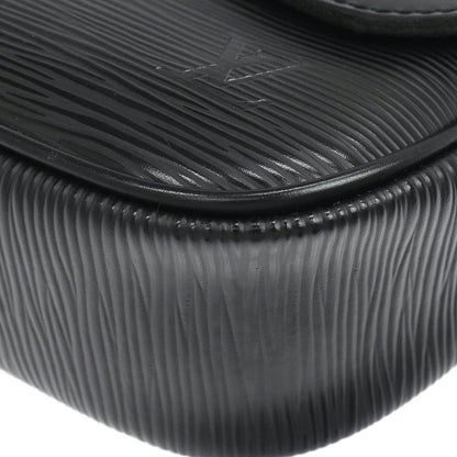 Louis Vuitton Black Epi Pochette Montaigne Handbag M59292