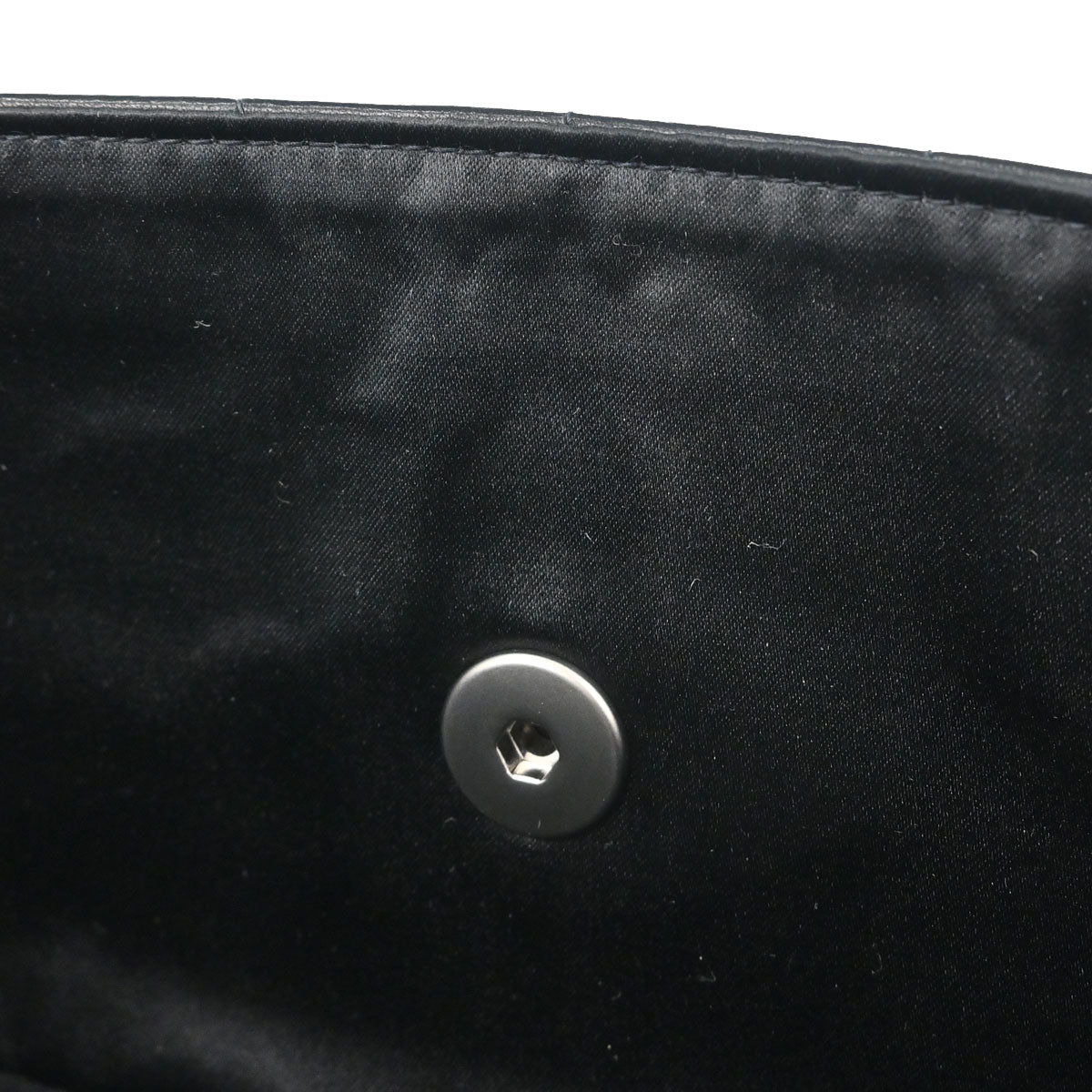 Chanel 2000-2002 Black Lambskin Choco Bar East West Shoulder Bag
