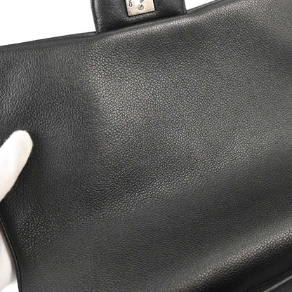 Chanel 2016-2017 Black Calfskin Casual Rock Shoulder Bag