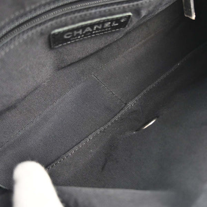 Chanel 2016-2017 Black Calfskin Casual Rock Shoulder Bag