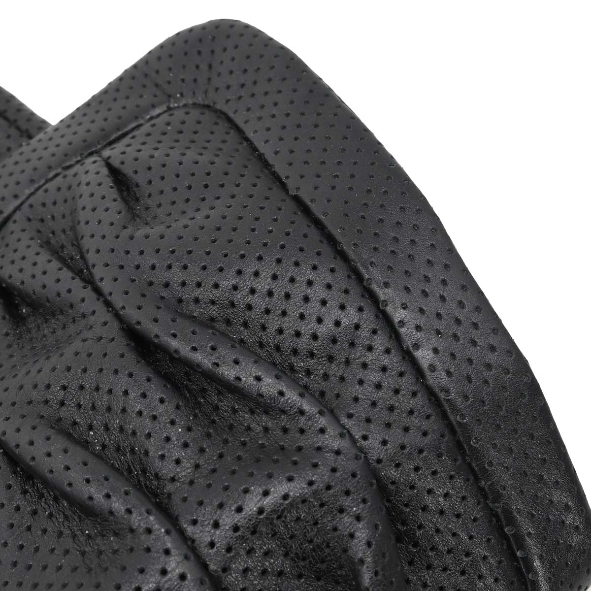 Chanel Black Perforated Lambskin Shoulder Bag