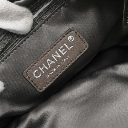 Chanel Black Perforated Lambskin Shoulder Bag