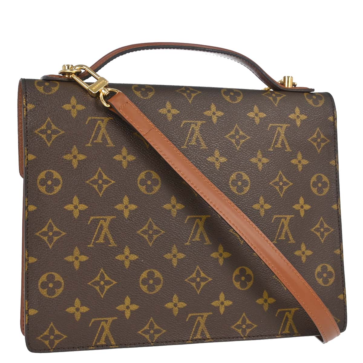 Louis Vuitton Monogram Monceau 28 Business 2way Shoulder Handbag M51185