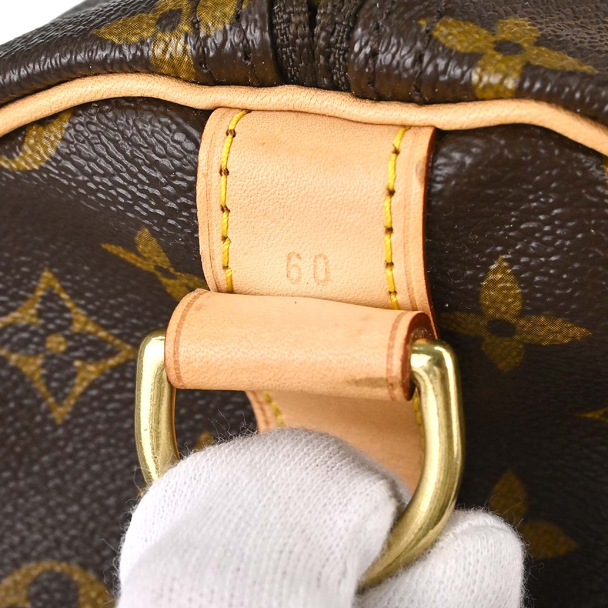 Louis Vuitton Monogram Keepall Bandouliere 60 Duffle Bag M41412