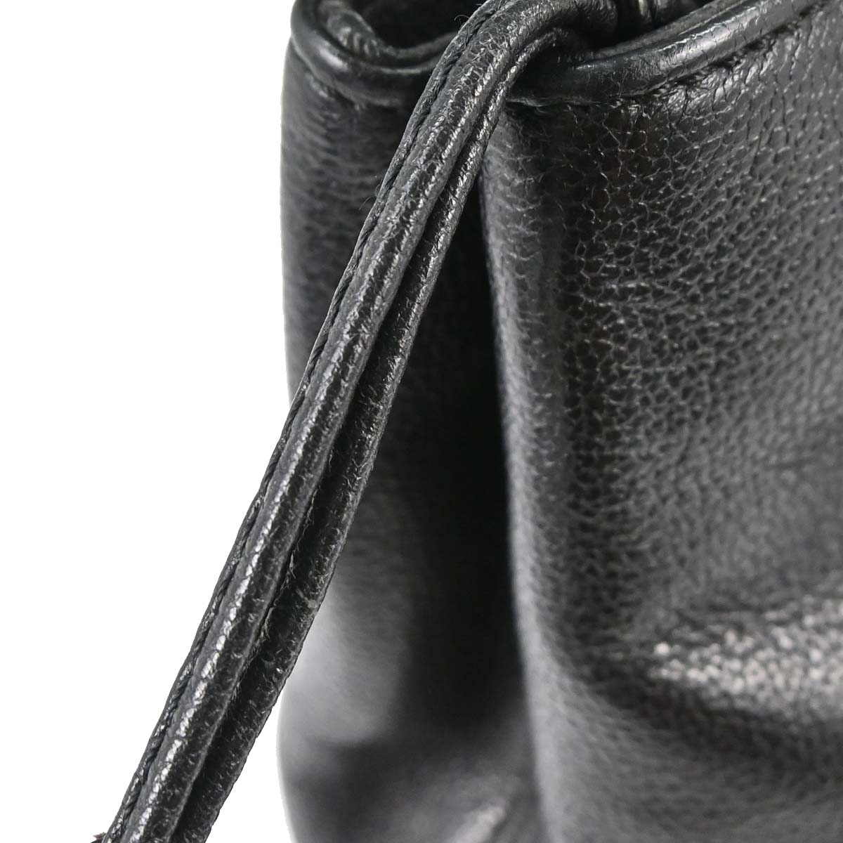 Chanel 1997-1999 Black Calfskin Faux Tortoiseshell Tote Handbag