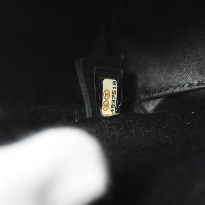 Chanel Black Tweed Nylon Backpack
