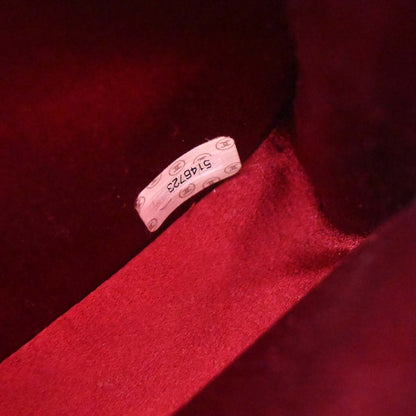 Chanel 1997-1999 Bordeaux Velvet Handbag