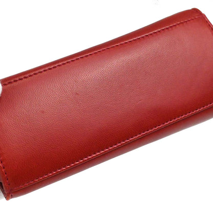 Chanel Red Lambskin Twist Handle Handbag