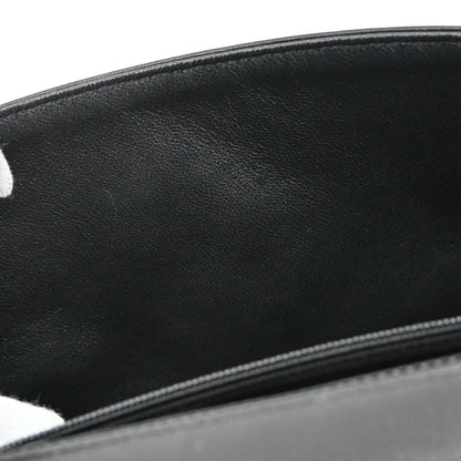 Chanel Black Lambskin Valentine Single Flap Shoulder Bag