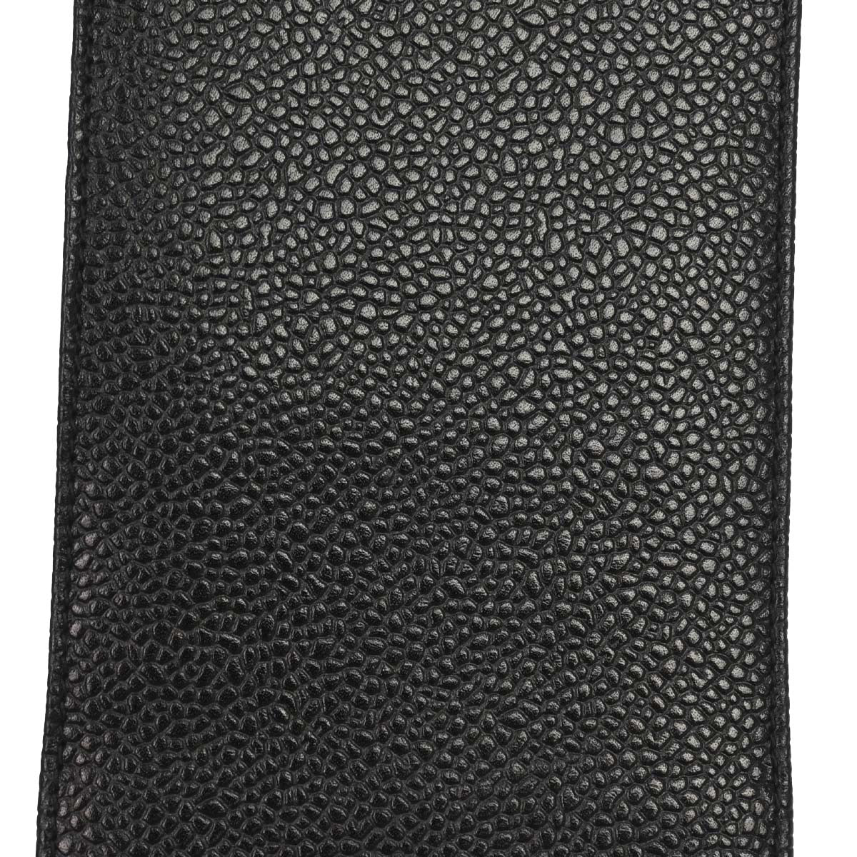 Chanel 1994-1996 Black Caviar Skin Chain Shoulder Bag Pochette Phone Case