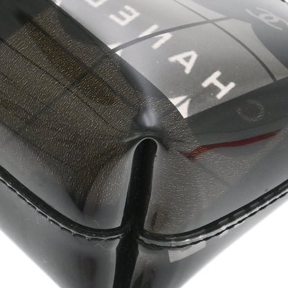 Chanel Black PVC Mademoiselle Window Pouch