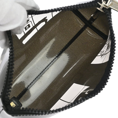 Chanel Black PVC Mademoiselle Window Pouch