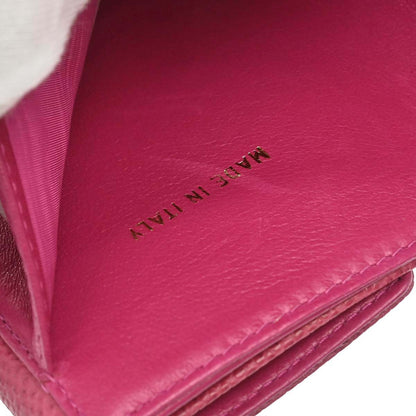 Chanel 1996-1997 Pink Caviar Skin Bifold Wallet