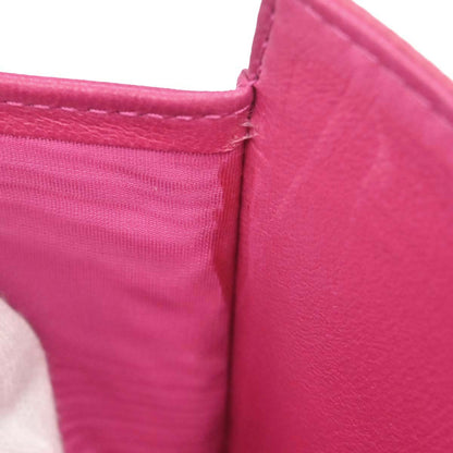 Chanel 1996-1997 Pink Caviar Skin Bifold Wallet