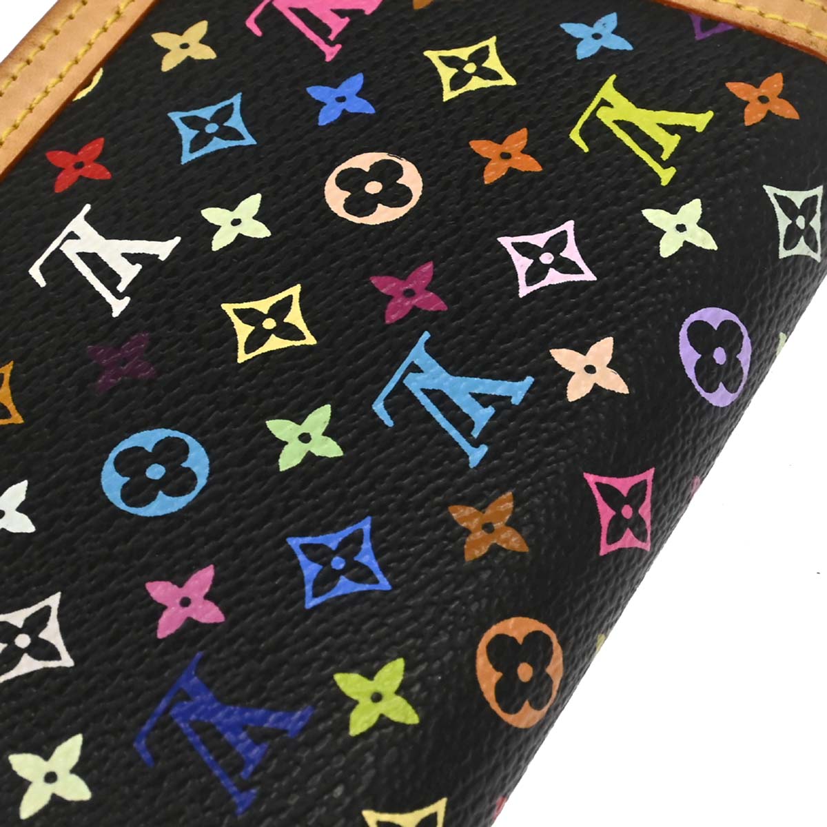 Louis Vuitton Black Multicolor Portefeuille Viennois Wallet M92988