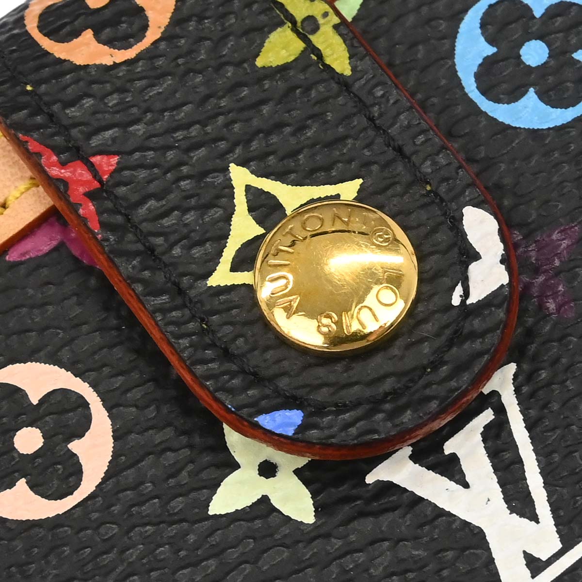 Louis Vuitton Black Multicolor Portefeuille Viennois Wallet M92988