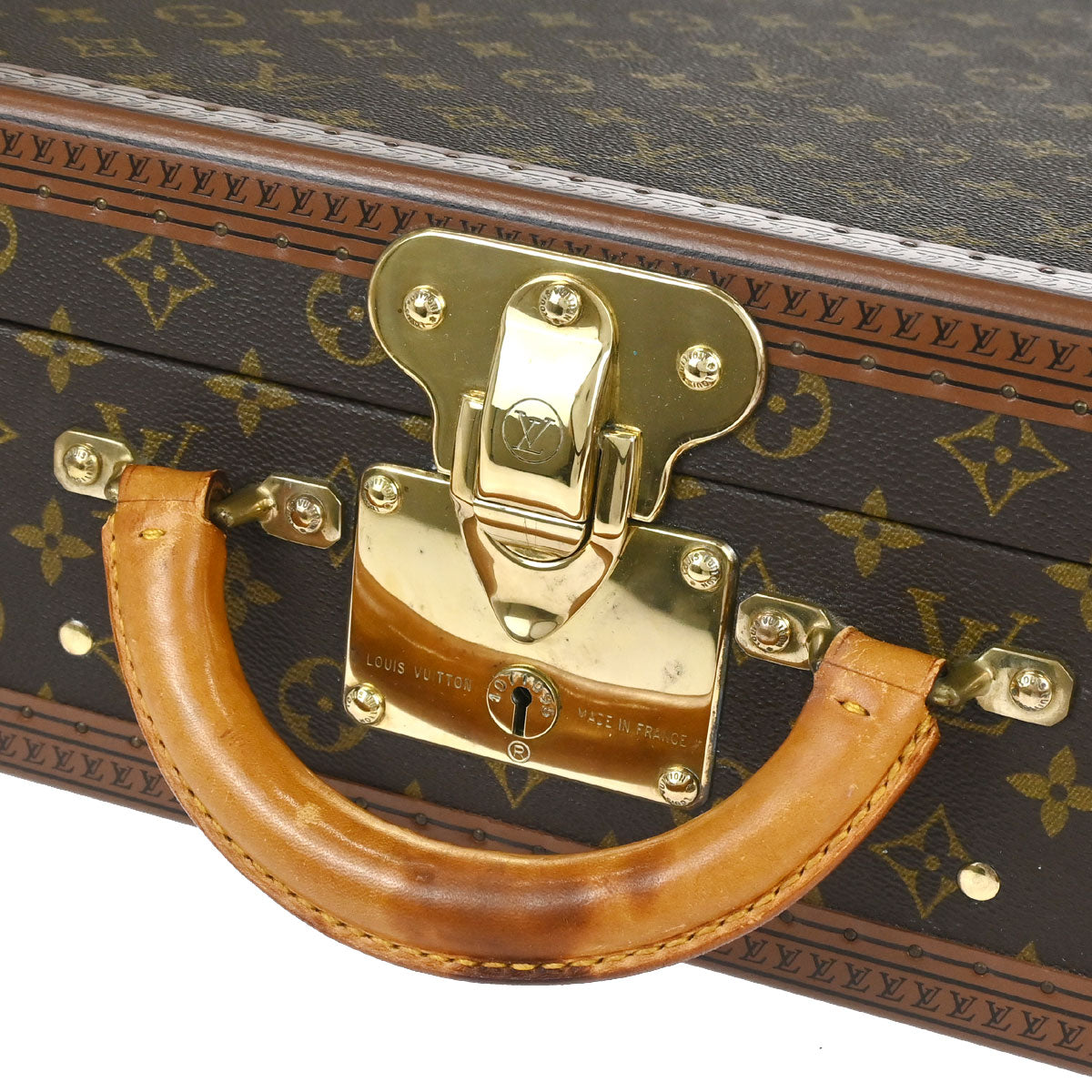 Louis Vuitton Monogram Cotteville 45 Trunk Luggage Suitcase M21423