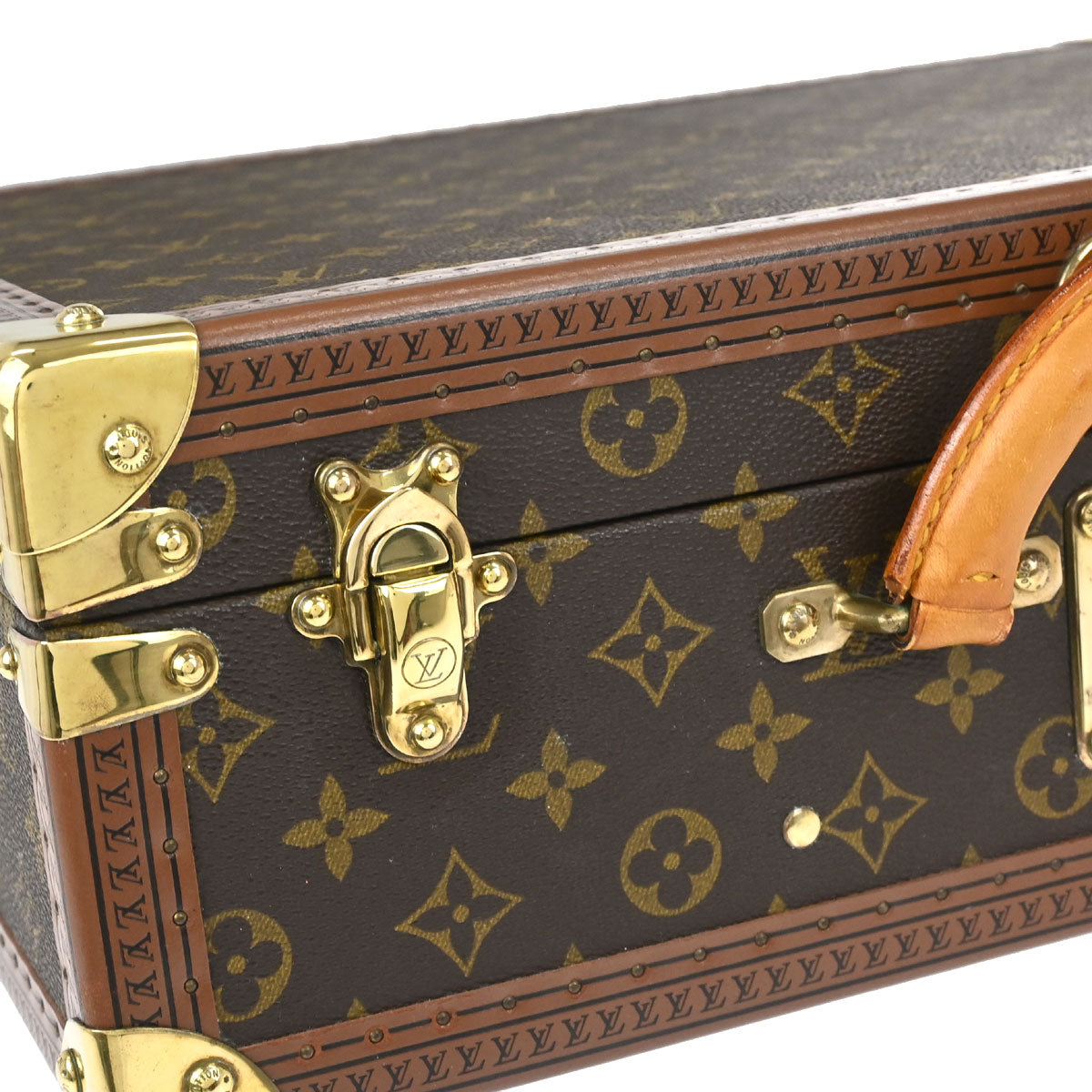 Louis Vuitton Monogram Cotteville 45 Trunk Luggage Suitcase M21423