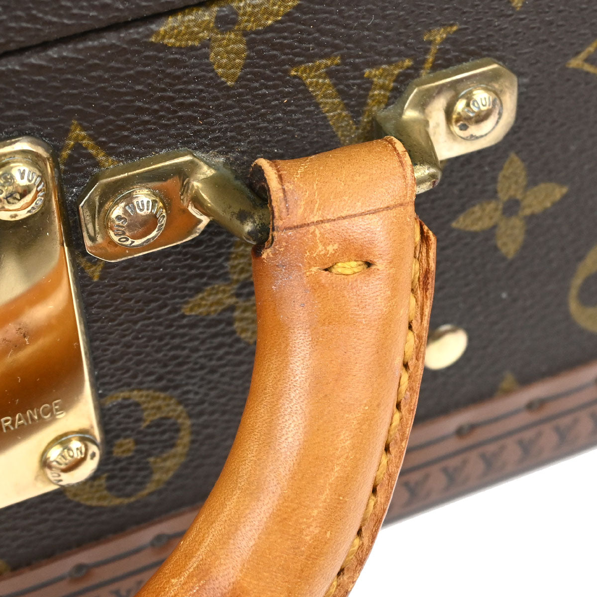 Louis Vuitton Monogram Cotteville 45 Trunk Luggage Suitcase M21423