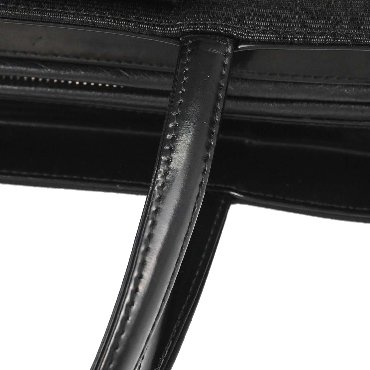 Christian Dior Black Canvas Handbag