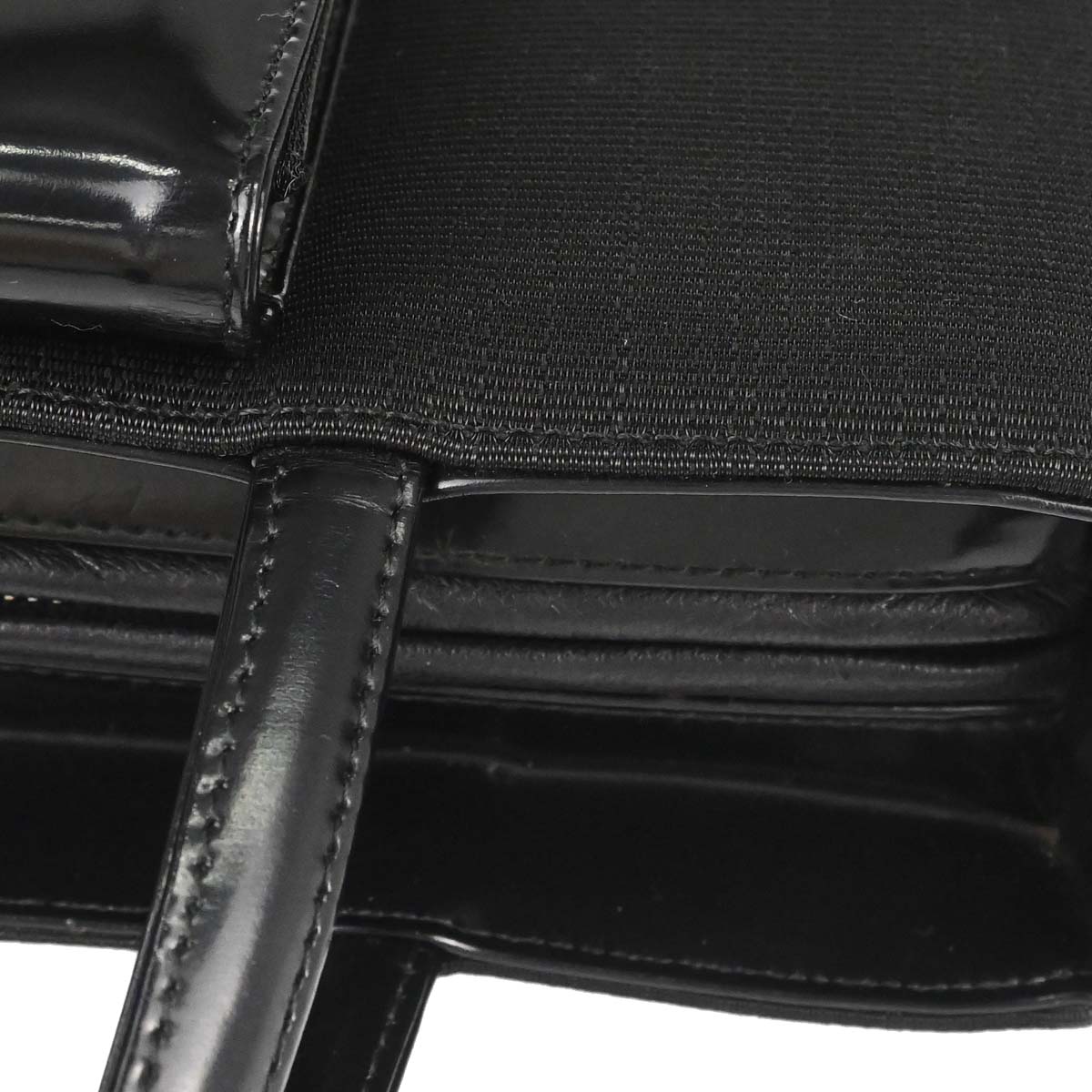 Christian Dior Black Canvas Handbag