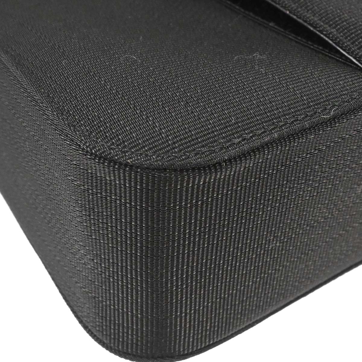 Christian Dior Black Canvas Handbag
