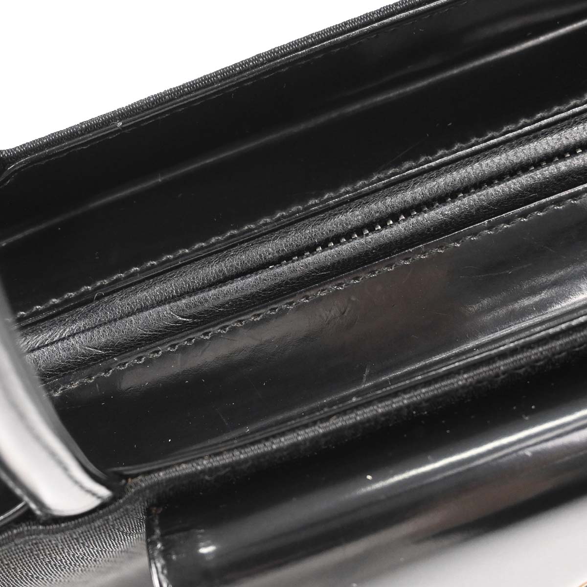 Christian Dior Black Canvas Handbag