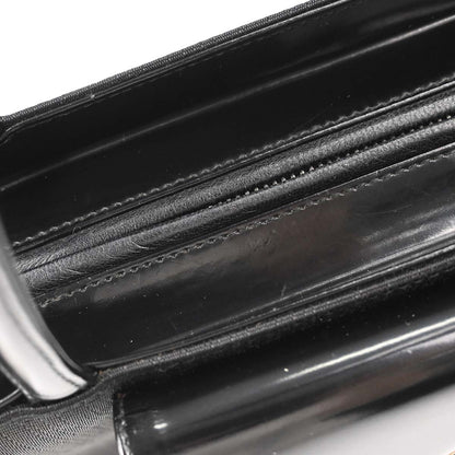 Christian Dior Black Canvas Handbag