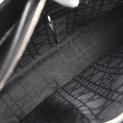Christian Dior Black Canvas Handbag