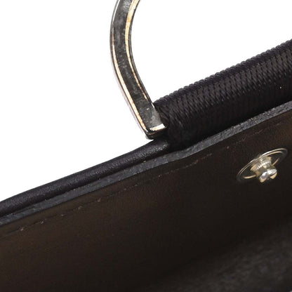 Christian Dior Ivory Brown Pony Hair Long Wallet