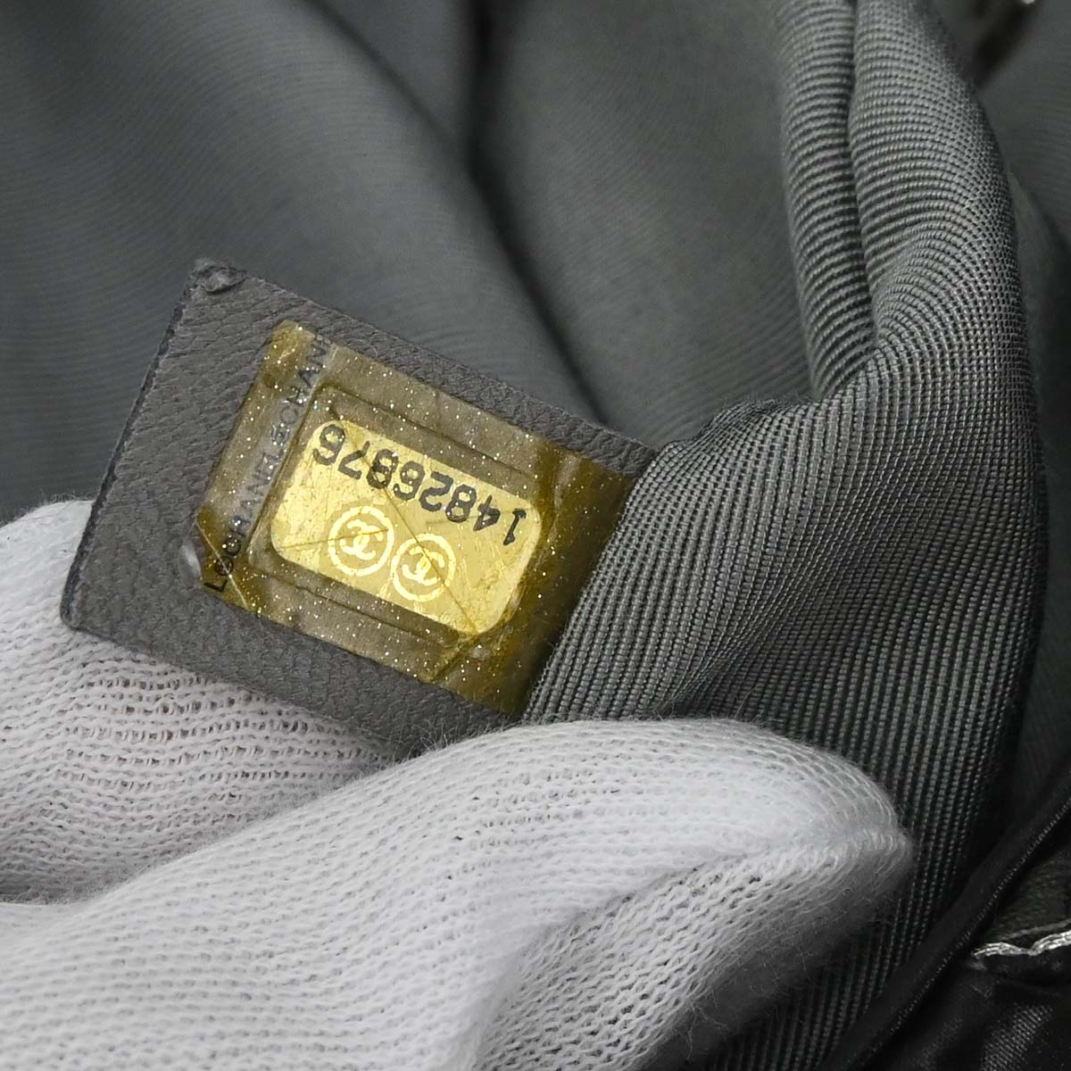 Chanel 2010-2011 Black Nylon Tweed Paris-Byzance Bubble Flap Shoulder Bag
