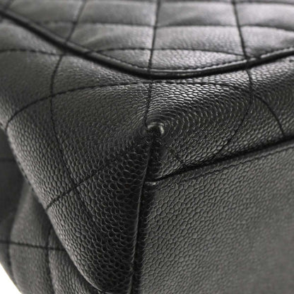 Chanel 2002-2003 Black Caviar Skin Kelly Handbag