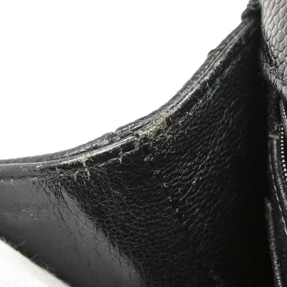 Chanel 2002-2003 Black Caviar Skin Kelly Handbag