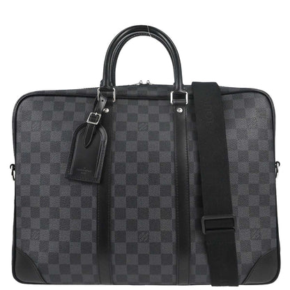 Louis Vuitton Damier Graphite Porte Documents Voyage GM N41123