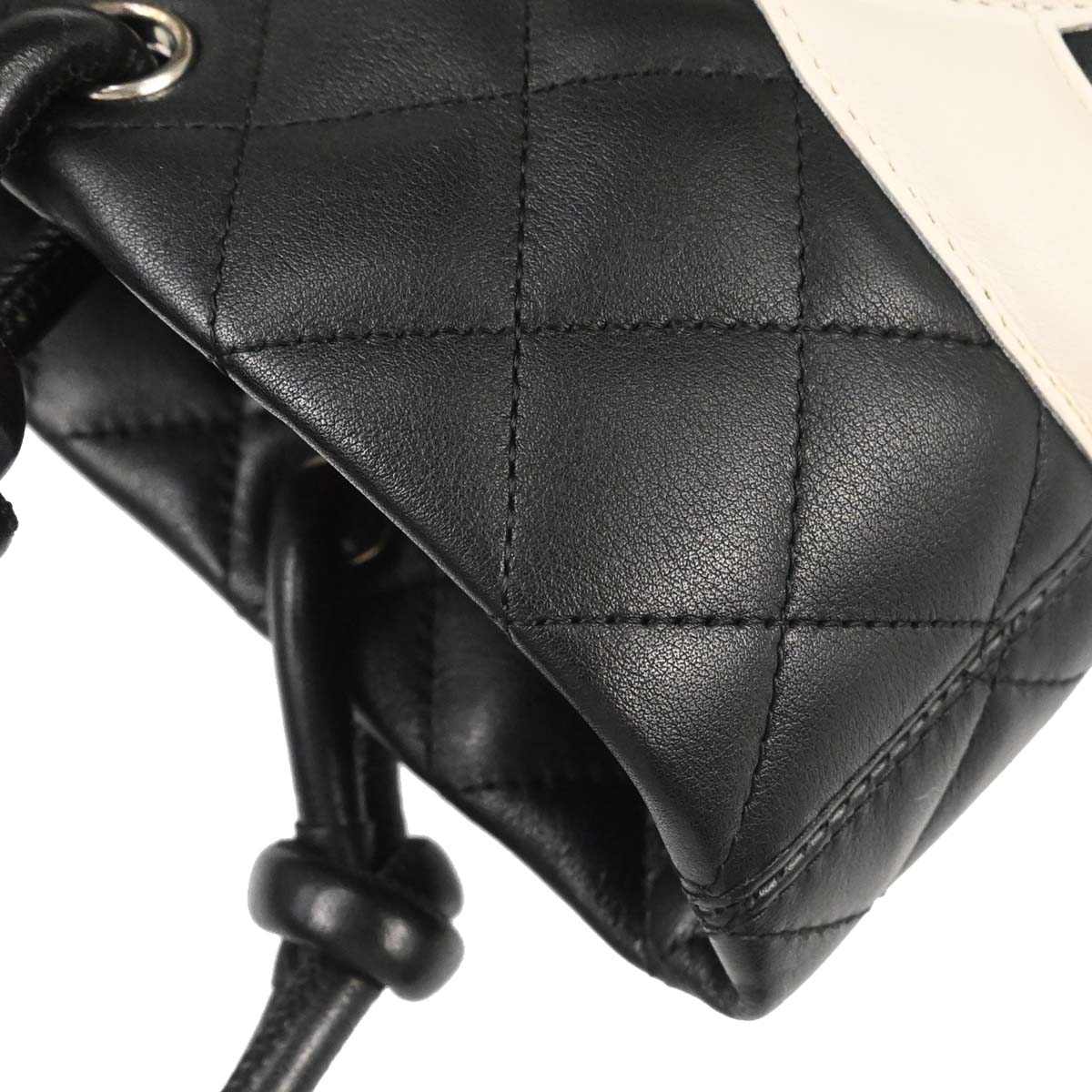 Chanel Black Calfskin Cambon Ligne Tote Handbag