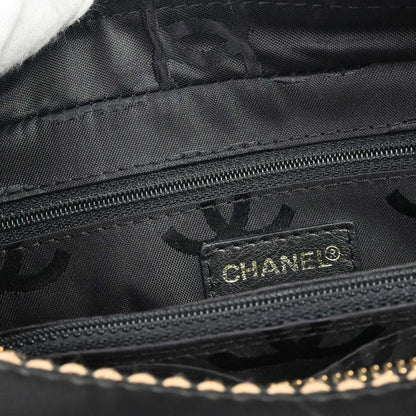 Chanel 2003-2004 Black Calfskin Wild Stitch Handbag