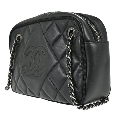 Chanel 2017 Black Lambskin Ballerine Camera Bag