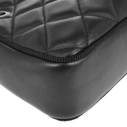 Chanel 2017 Black Lambskin Ballerine Camera Bag