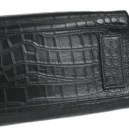 Saint Laurent Black Leather Sac de Jour 2way Shoulder Tote Handbag
